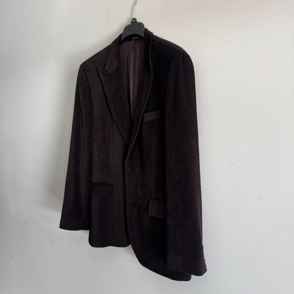 Hugo Boss 53% Virgin Wool Brown Jacket, Size 52/ 42R - Picture 3 of 17